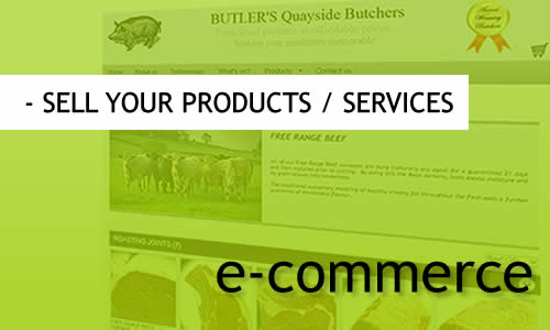 MR Websites: sell your products and services online.